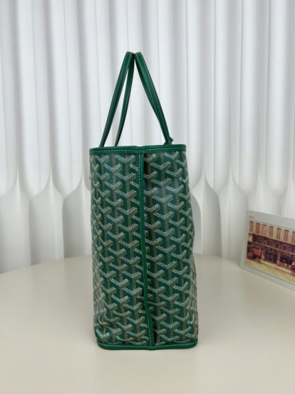 Goyard Anjou GM Bag Green Tote #3368 - Image 16