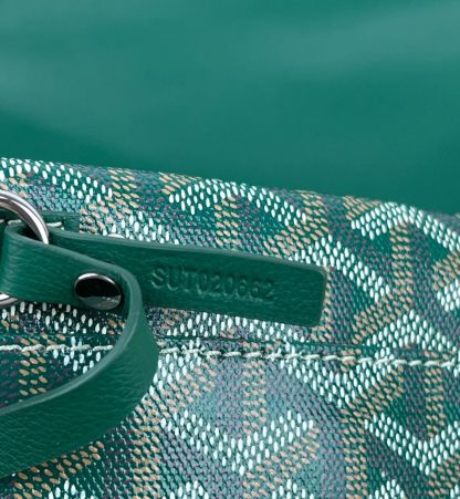  Goyard Anjou GM Bag Green Tote #3368 - Image 6