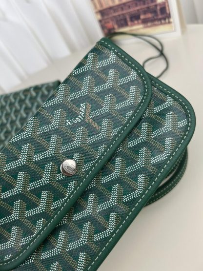  Goyard Anjou GM Bag Green Tote #3368 - Image 10
