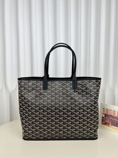  Goyard Anjou GM Bag Black Tote #3367 - Image 14