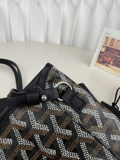  Goyard Anjou GM Bag Black Tote #3367 - Image 2