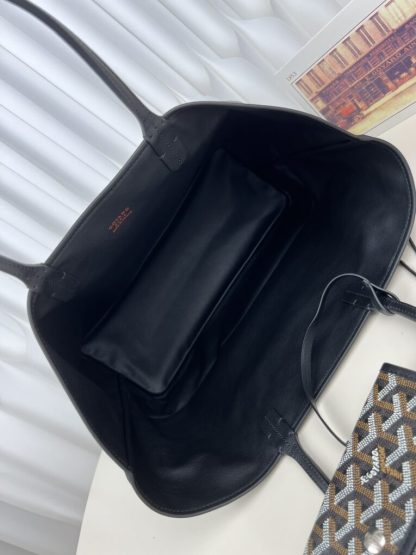  Goyard Anjou GM Bag Black Tote #3367 - Image 7
