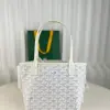  Goyard Anjou Mini Bag white Tote #3381 - Image 13