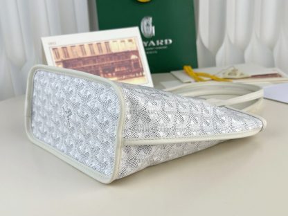  Goyard Anjou Mini Bag white Tote #3381 - Image 11