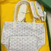  Goyard Anjou Mini Bag white Tote #3381 - Image 18