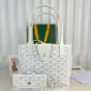  Goyard Anjou Mini Bag white Tote #3381 - Image 7
