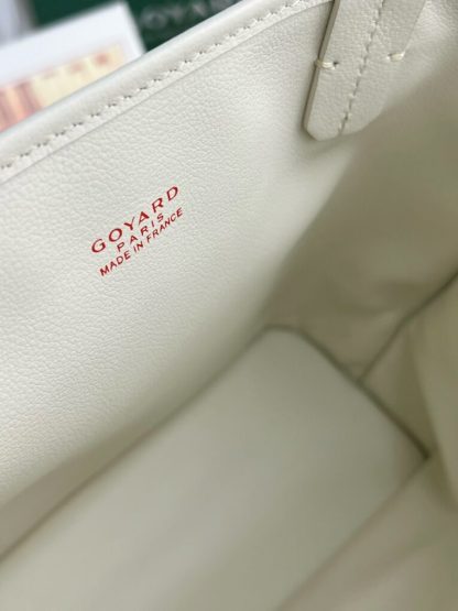  Goyard Anjou Mini Bag white Tote #3381 - Image 6