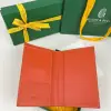  Goyard Grenelle Passport Cover Wallet Orange #3437 - Image 7