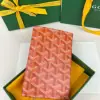 Replica Goyard Grenelle Passport Cover Wallet Orange #3437