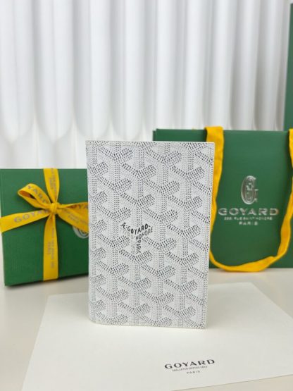 Replica Goyard Grenelle Passport Cover Wallet White #3443