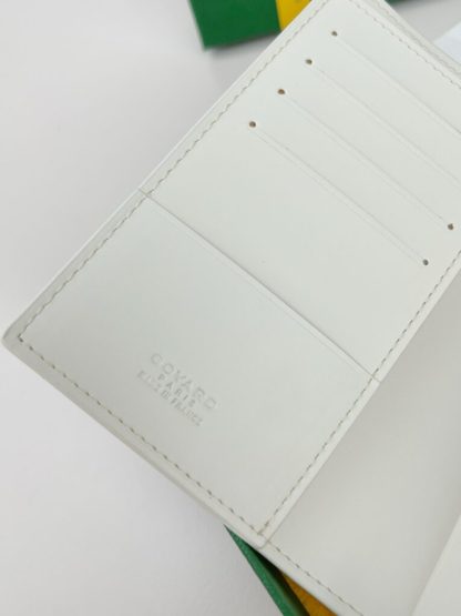  Goyard Grenelle Passport Cover Wallet White #3443 - Image 9