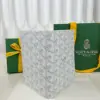  Goyard Grenelle Passport Cover Wallet White #3443 - Image 5