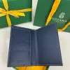  Goyard Grenelle Passport Cover Wallet Navy Blue #3439 - Image 6