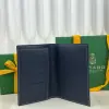  Goyard Grenelle Passport Cover Wallet Navy Blue #3439 - Image 7