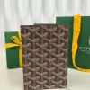  Goyard Grenelle Passport Cover Wallet Burgundy #3440 - Image 5