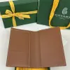  Goyard Grenelle Passport Cover Wallet Black & Tan #3442 - Image 7