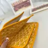  Goyard Plumet Pocket Wallet Strap Bag Yellow #3409 - Image 14