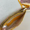  Goyard Plumet Pocket Wallet Strap Bag Yellow #3409 - Image 17