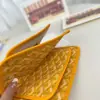  Goyard Plumet Pocket Wallet Strap Bag Yellow #3409 - Image 9