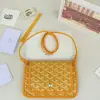 Replica Goyard Plumet Pocket Wallet Strap Bag Yellow #3409