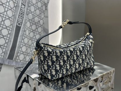  Dior Medium DiorTravel Nomad Pouch #3484 - Image 13