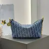  Dior Diorstar Hobo Bag with Chain Blue Denim Pouch #3485 - Image 19
