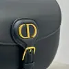  Dior Medium Dior Bobby Bag Black Box Calfskin #3487 - Image 5