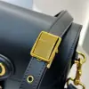  Dior Medium Dior Bobby Bag Black Box Calfskin #3487 - Image 4