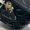  Dior Lady Dior Micro Bag Powder Pink Cannage Lambskin #3490 - Image 12