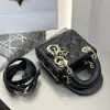  Dior Lady Dior Micro Bag Powder Pink Cannage Lambskin #3490 - Image 8
