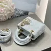  Dior Lady Dior Micro Bag Latte Cannage Lambskin #3489 - Image 8