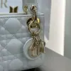  Dior Lady Dior Micro Bag Latte Cannage Lambskin #3489 - Image 2