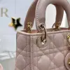  Dior Lady Dior Micro Bag Powder Pink Cannage Lambskin #3488 - Image 4