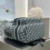  Dior DiorTravel Backpack Blue Dior Oblique Jacquard #3491 - Image 10