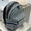  Dior DiorTravel Backpack Blue Dior Oblique Jacquard #3491 - Image 13