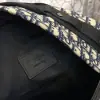  Dior DiorTravel Backpack Blue Dior Oblique Jacquard #3491 - Image 2