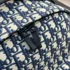  Dior DiorTravel Backpack Blue Dior Oblique Jacquard #3491 - Image 3