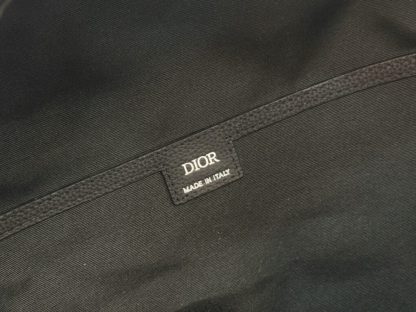  Dior Saddle Zip Backpack Men's Bag Book Bag Beige & Black #3481 - Image 3