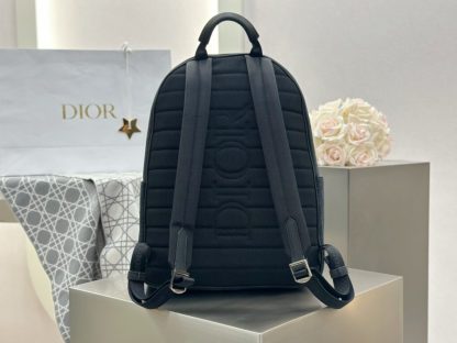  Dior Saddle Zip Backpack Men's Bag Book Bag Black #3482 - Image 15