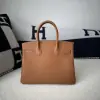  Hermes Birkin 30cm CC37 Gold Handmade Hand Stitching togo Gold #3525 - Image 8