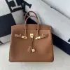  Hermes Birkin 35 CC37 Gold Handmade Togo Gold #3533 - Image 12
