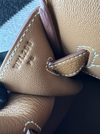  Hermes Birkin 35 CC37 Gold Handmade Togo Gold #3533 - Image 3