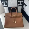  Hermes Birkin 35 CC37 Gold Handmade Togo Gold #3533 - Image 13