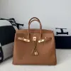  Hermes Birkin 35 CC37 Gold Handmade Togo Gold #3533 - Image 15