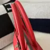  Hermes Birkin 35 Q5 Rouge casaque Handmade Togo Sliver #3534 - Image 5