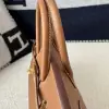  Hermes Birkin 25cm CC37 Gold Handmade Hand Stitching Epsom Leather Gold Hardware #3501 - Image 7