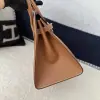  Hermes Birkin 25cm CC37 Gold Handmade Hand Stitching Epsom Leather Gold Hardware #3501 - Image 8