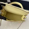  Hermes Kelly 25 1Z Jaune poussin Handmade Epsom Sliver #3538 - Image 6