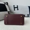  Hermes Birkin 25cm CC55 Rough Handmade Hand Stitching Box Leather Gold Hardware #3498 - Image 4