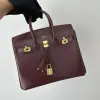  Hermes Birkin 25cm CC55 Rough Handmade Hand Stitching Box Leather Gold Hardware #3498 - Image 9